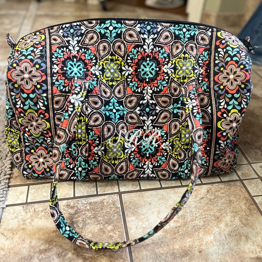 Vera Bradley Multicolor Floral Travel Bag